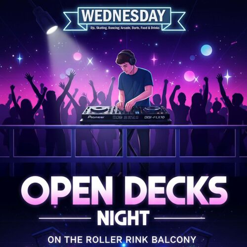 Roll n Bass - Skate Night - Wednesday 18th Feb 5pm-9pm