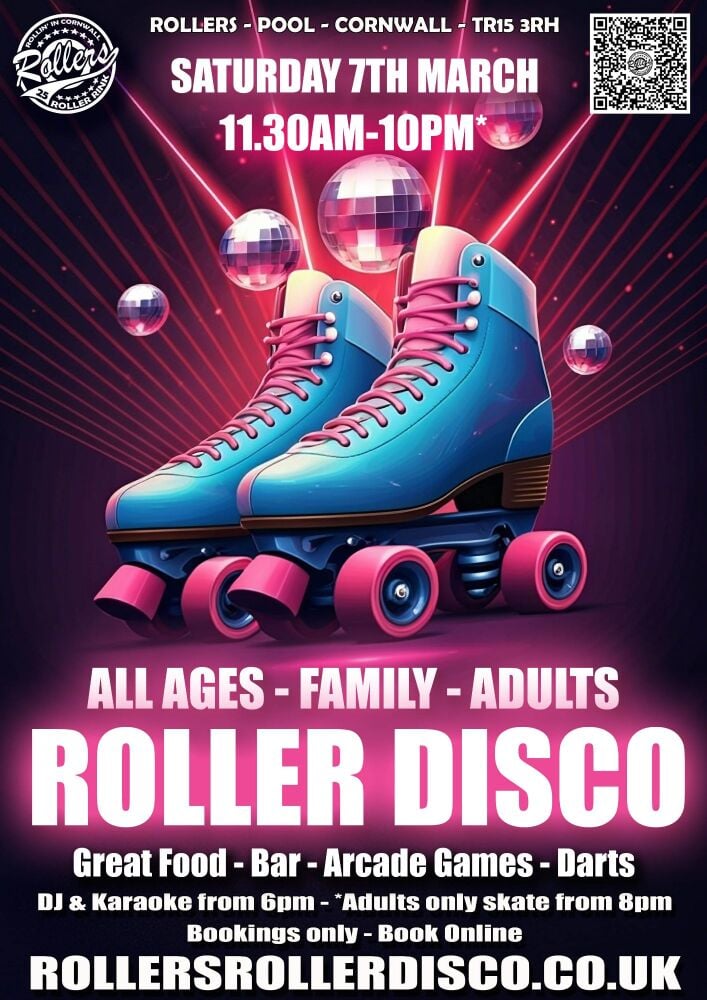 Family Roller Disco Sat 7th March Family Roller Disco Sat 7th March