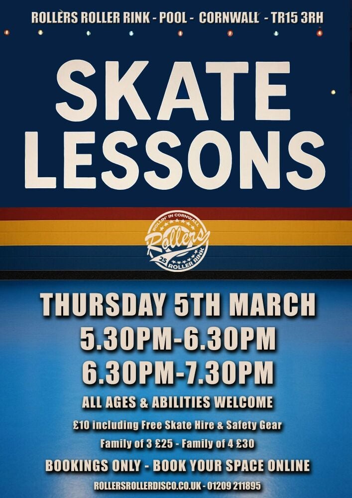 Skate Lessos Thursday 5th March Skate Lessos Thursday 5th March