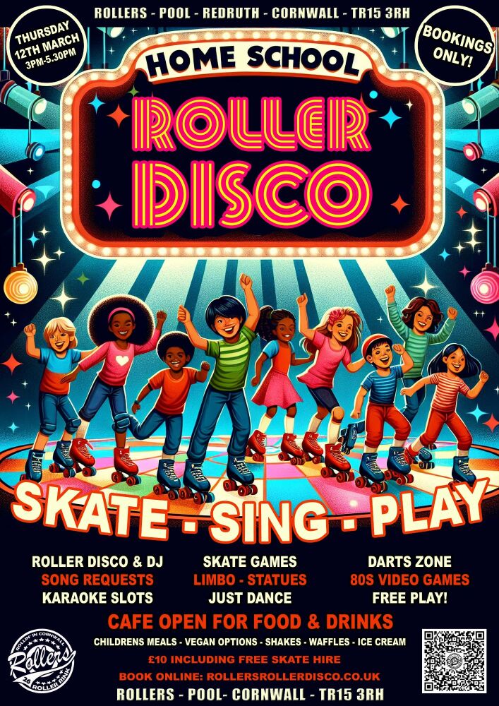 Home School Roller Disco Thursday 12th March
