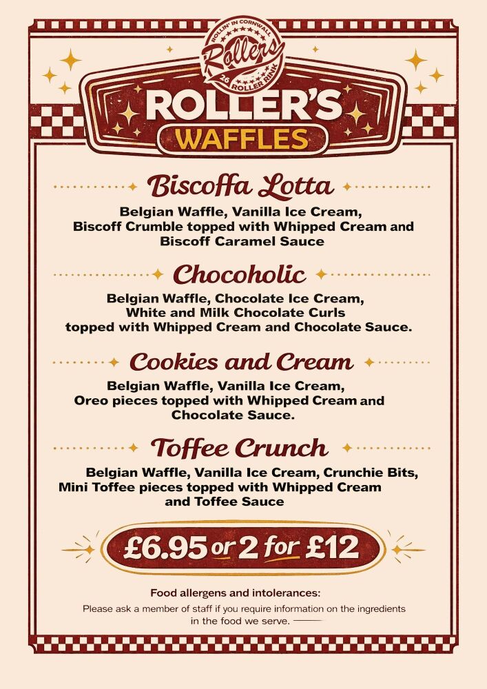 Waffle Menu 26 Waffle Menu 26