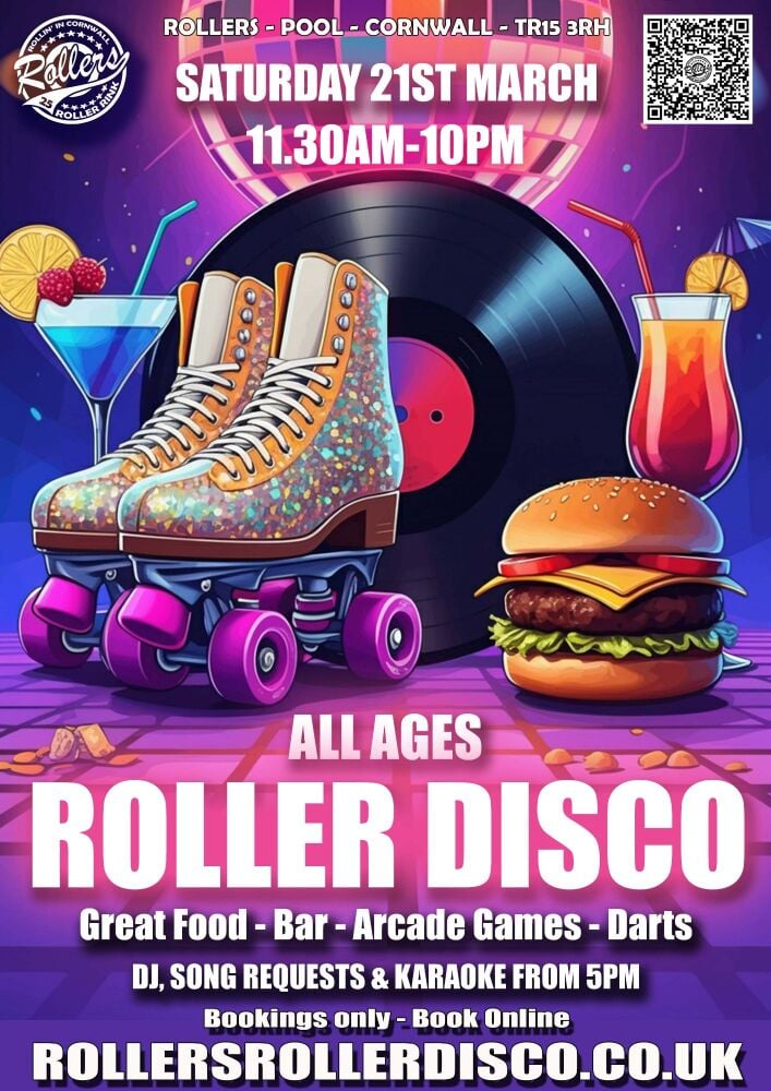 Family Roller Disco Saturday 21st March Family Roller Disco Saturday 21st March
