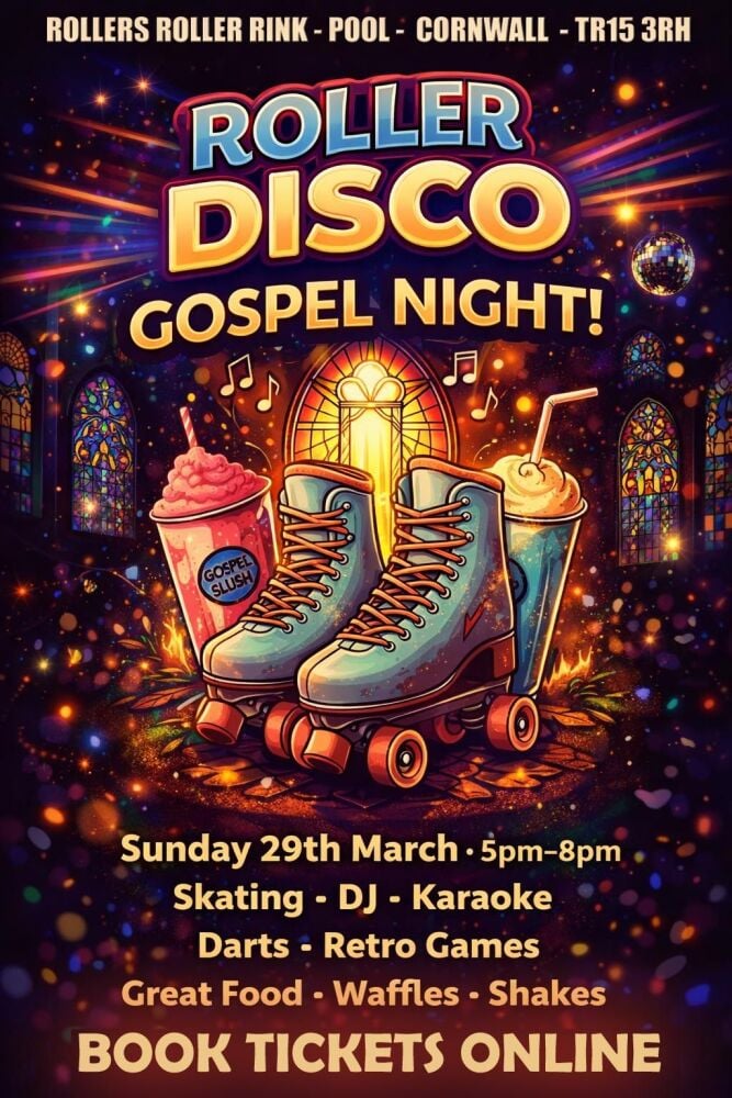 Roller Gospel Night Sunday 29th March Roller Gospel Night Sunday 29th March