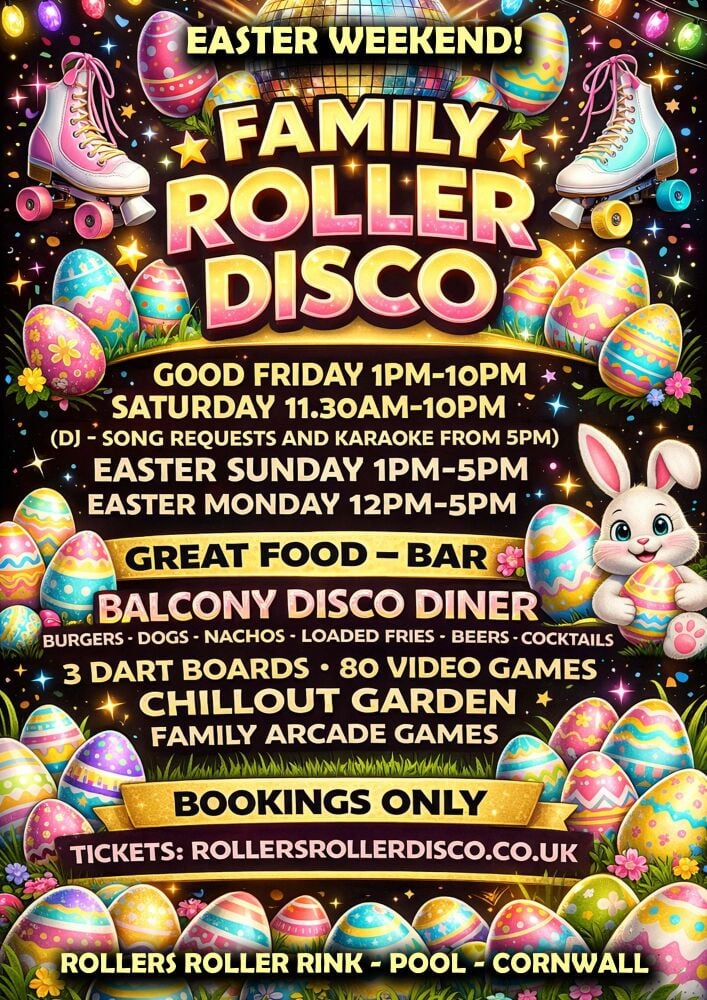 Easter Weekend Roller Discos 2026 Easter Weekend Roller Discos 2026