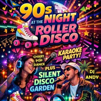 Easter Saturday - 90s Roller Disco & Karaoke Night