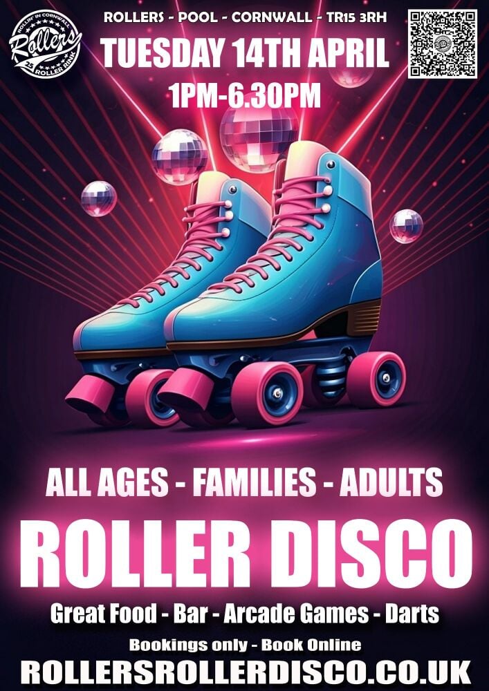 Family Roller Disco Tuesday 14th April Family Roller Disco Tuesday 14th April