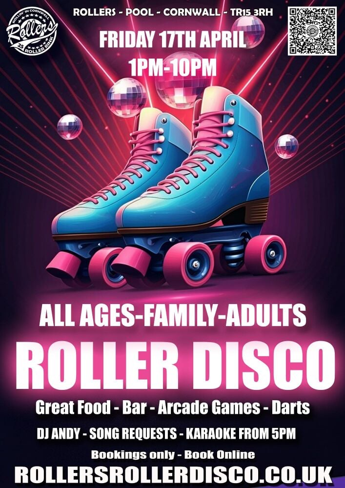 Family Roller Disco Friday 17th April Family Roller Disco Friday 17th April