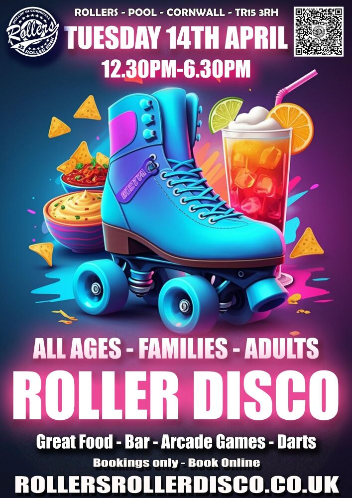 Family Roller Disco Tuesday 14th April Family Roller Disco Tuesday 14th April