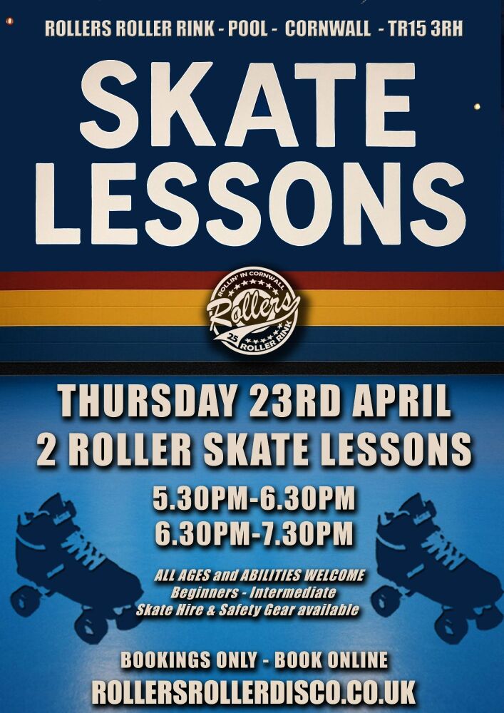 Skate Lessons Thursday 23rd April