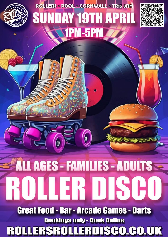 Family Roller Disco Sunday 19th April