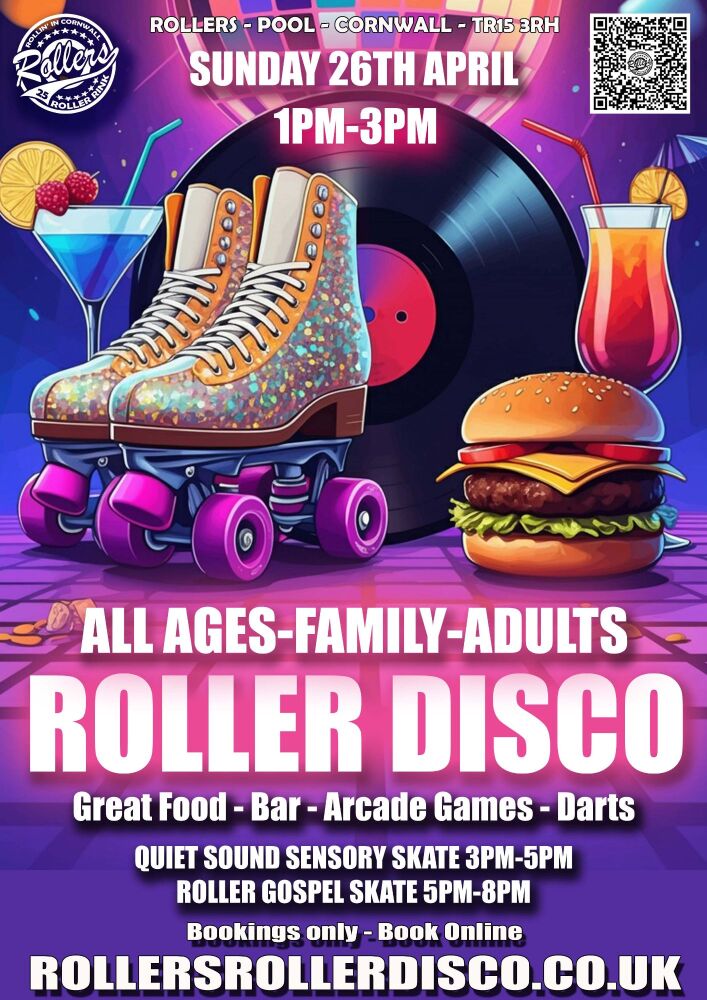 Family Roller Disco Sunday 26th April