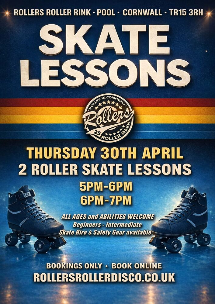 Skate Lessons Thursday 30th April