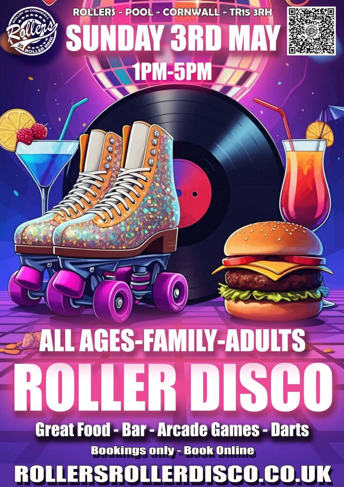 Sunday 3rd May Family Roller Disco