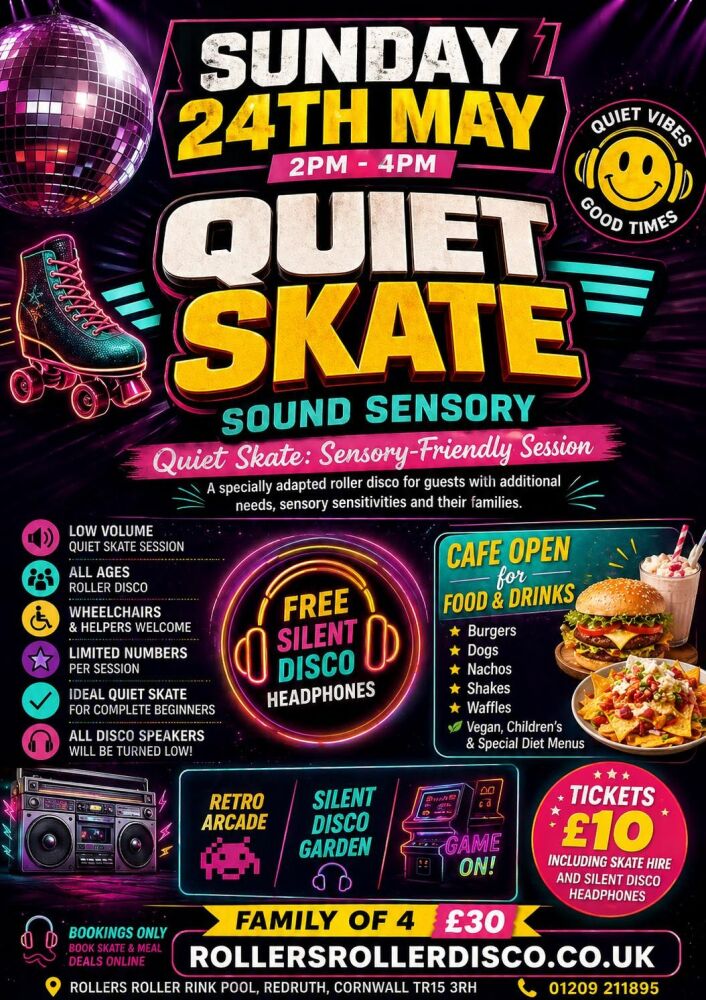 Quiet Sound Sensory Skate 24th May