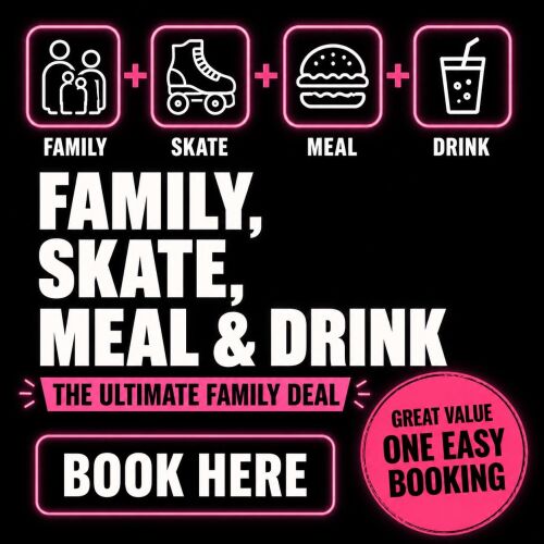 Skate, Meal & Drink Tickets (Adults)