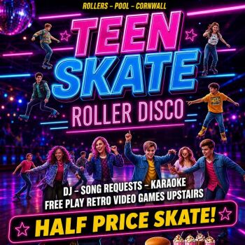 Teen Skate Deal - HALF PRICE SESSIONS