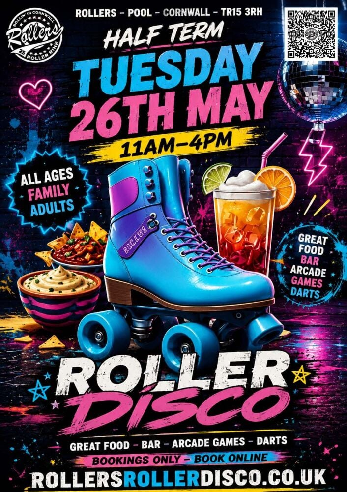 Family Roller Disco Tuesday 26th May Family Roller Disco Tuesday 26th May