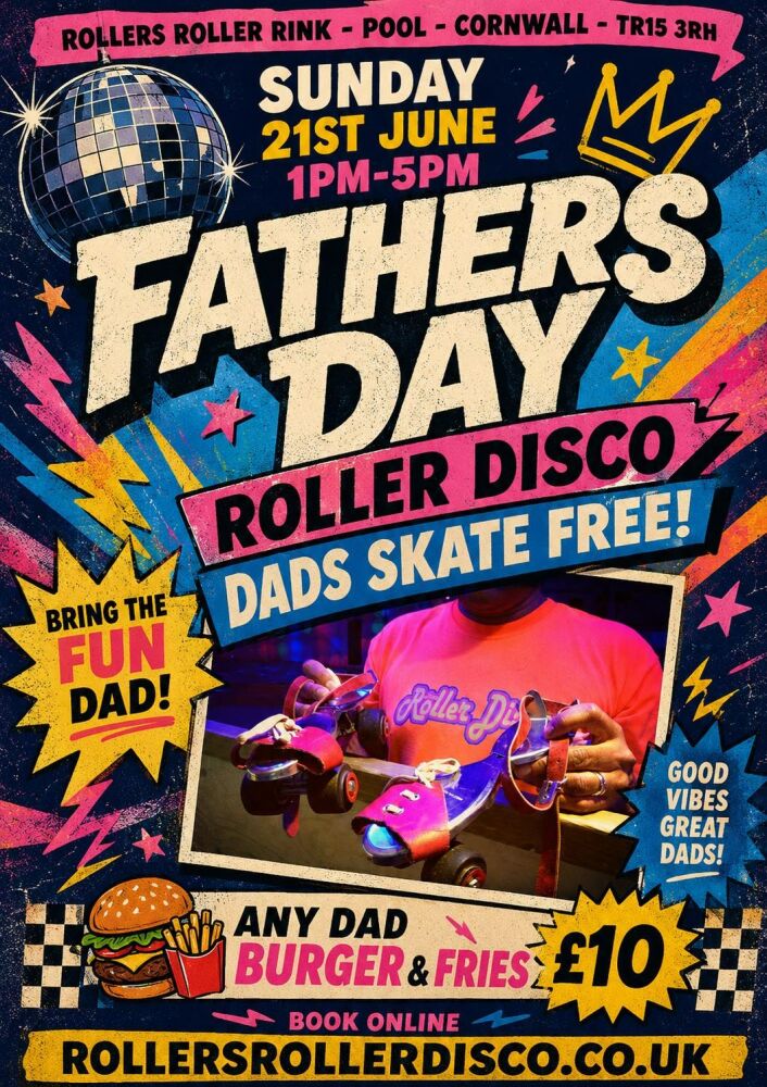 Fathers Day Family Roller Disco - Book here