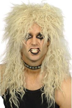 1980's Hard Rocker Wig - Blonde