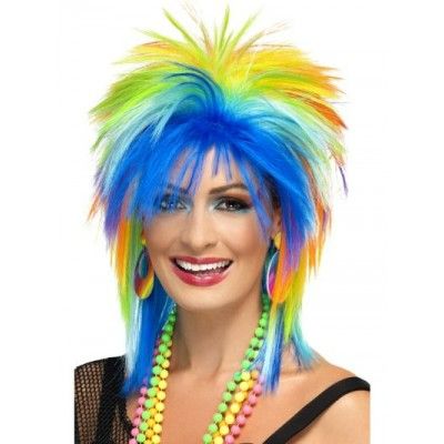 80s Style Wild Girl Wig