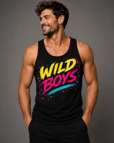 Mens Skate! Vest Neon Yellow S-XXL