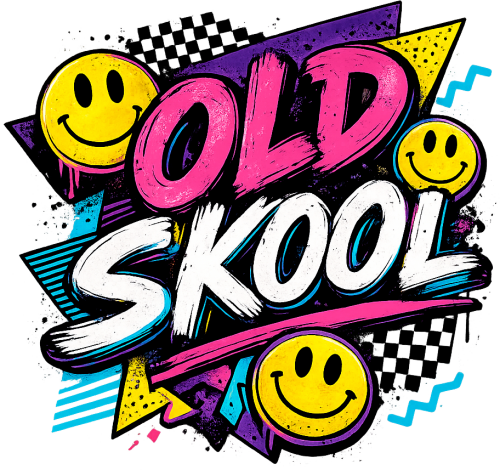 Totally 80s Iron on T Shirt Transfer Multi Coloured
