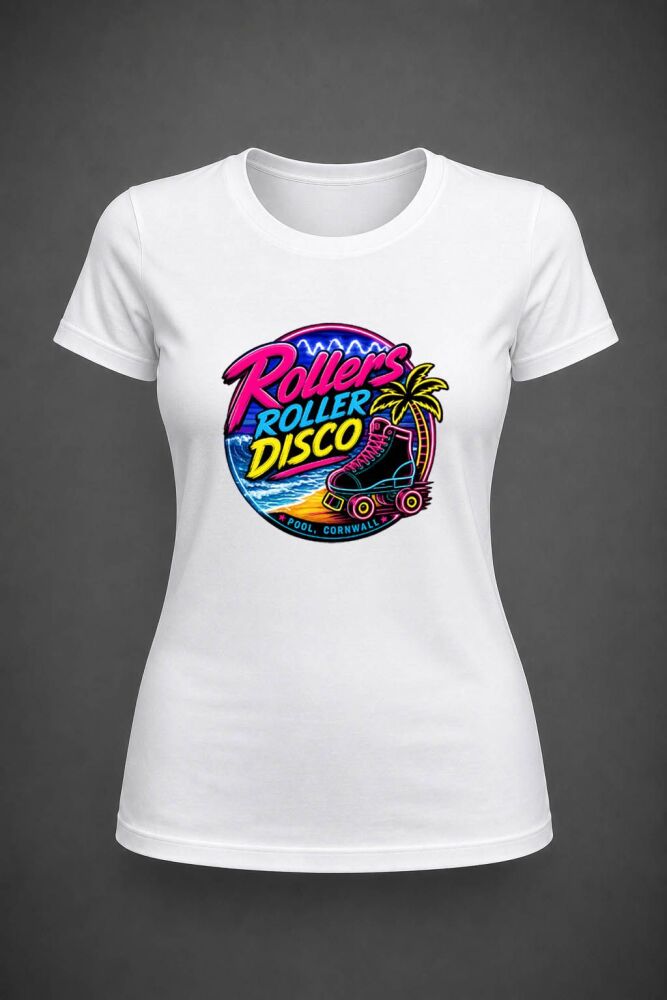 Eat Sleep Skate Repeat - Womens Fitted T Shirt - S-XL
