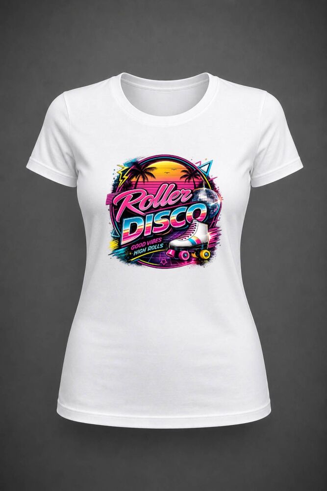 Skate and Surf Tropicana - Womens Fitted T Shirt - S-XL