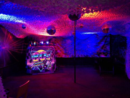 80s Silent Disco Garden 26