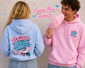 Rollers Roller Disco Skate Hoody Adults S-XL