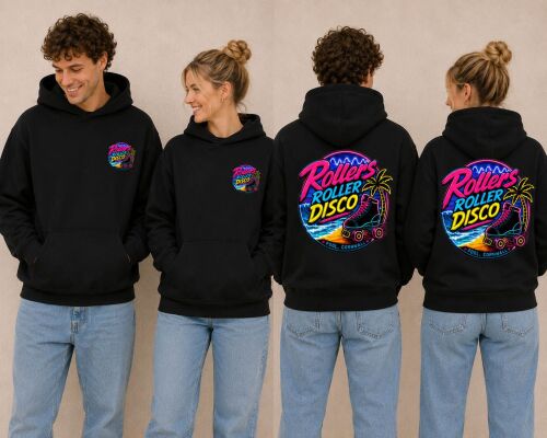 Rollers Roller Disco Tropical - Hoody Adults S-XL