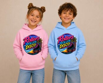 Rollers Roller Disco Tropical Hoody - Sizes 5yrs-13yrs