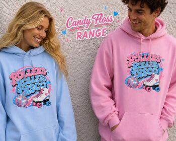 Rollers Roller Disco Skate Hoody Adults S-XL