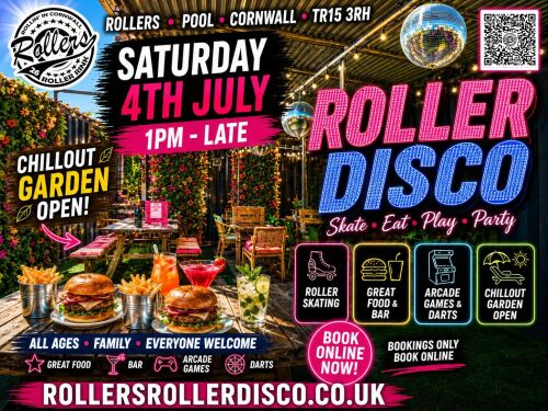 Saturday 4th July - Family Roller Disco