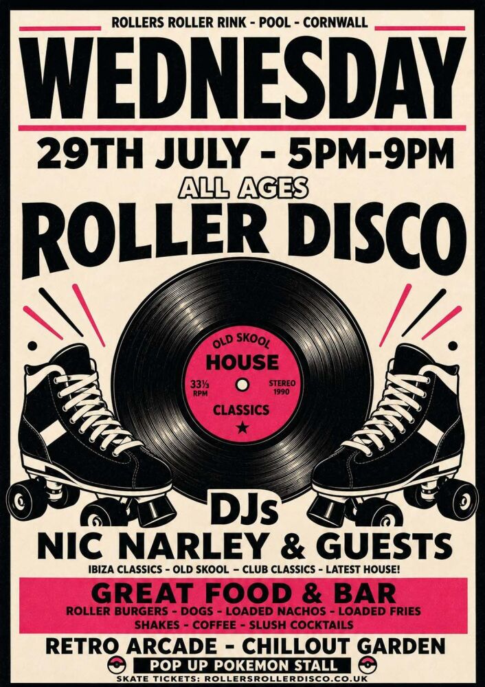 Wednesday Night Djs Nic Narley at the Rink 2026