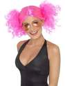 80s Roller Girl Bunches Style Wig