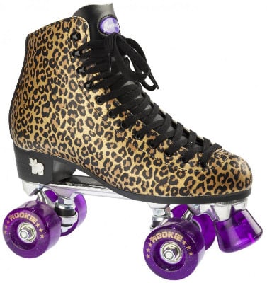Rookie Classic Leopard Print Roller Skates - UK Sizes 3-8