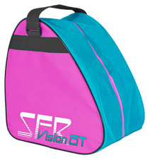 SFR Vision GT Roller Skate Carry Bag Pink/Blue