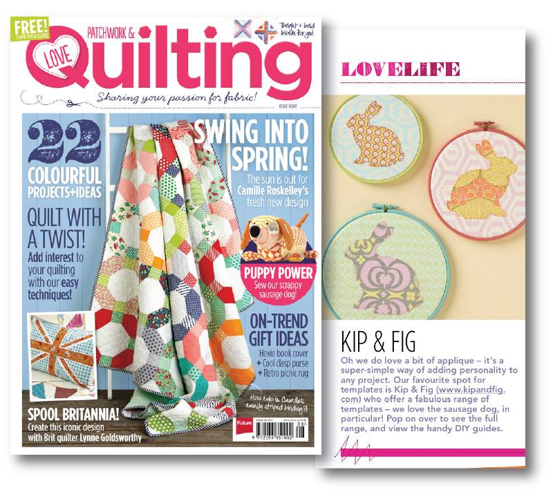 love patchwork and quilting issue 8