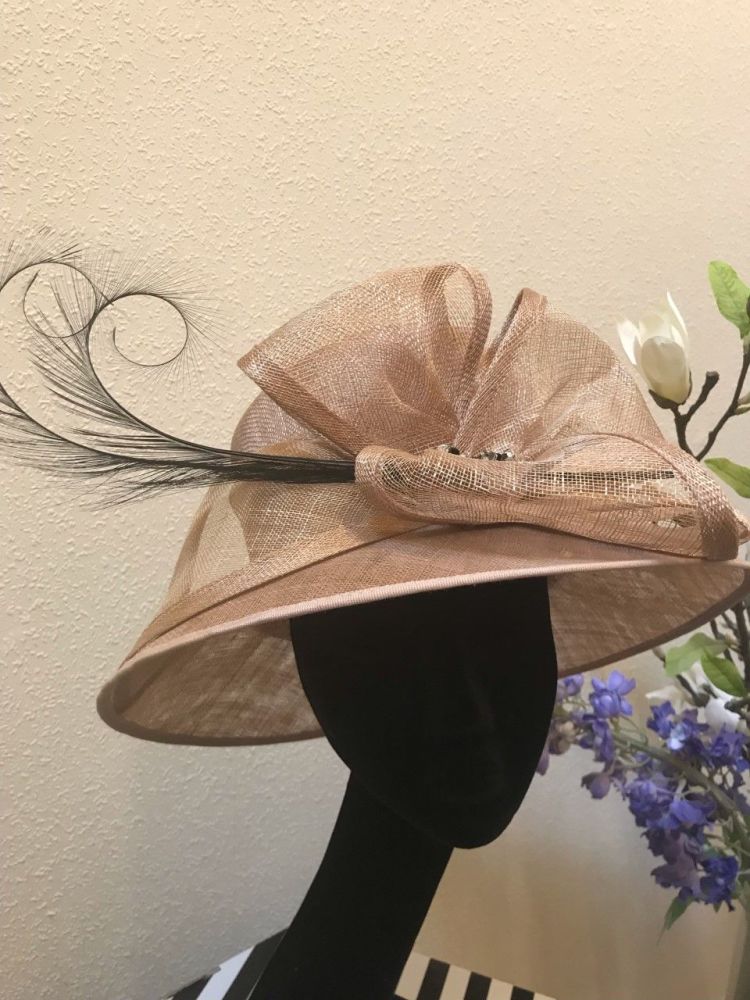 Large statement hat