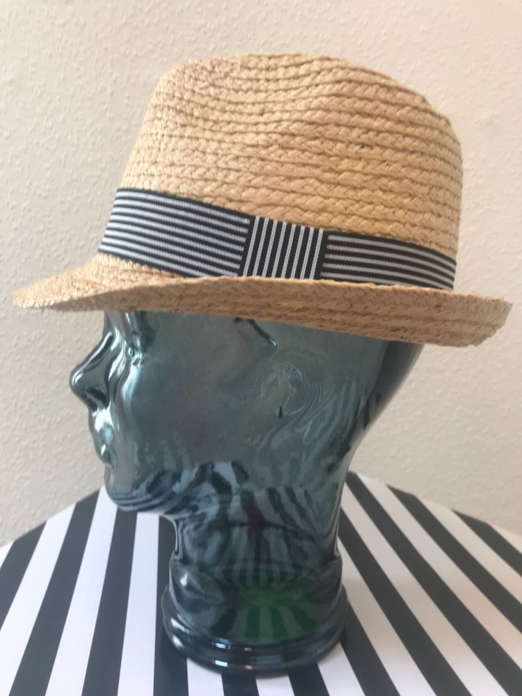 Dasmarca Copacabana Men’s Women’s Straw Summer Trilby Hat
