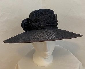 Large simple design hat front