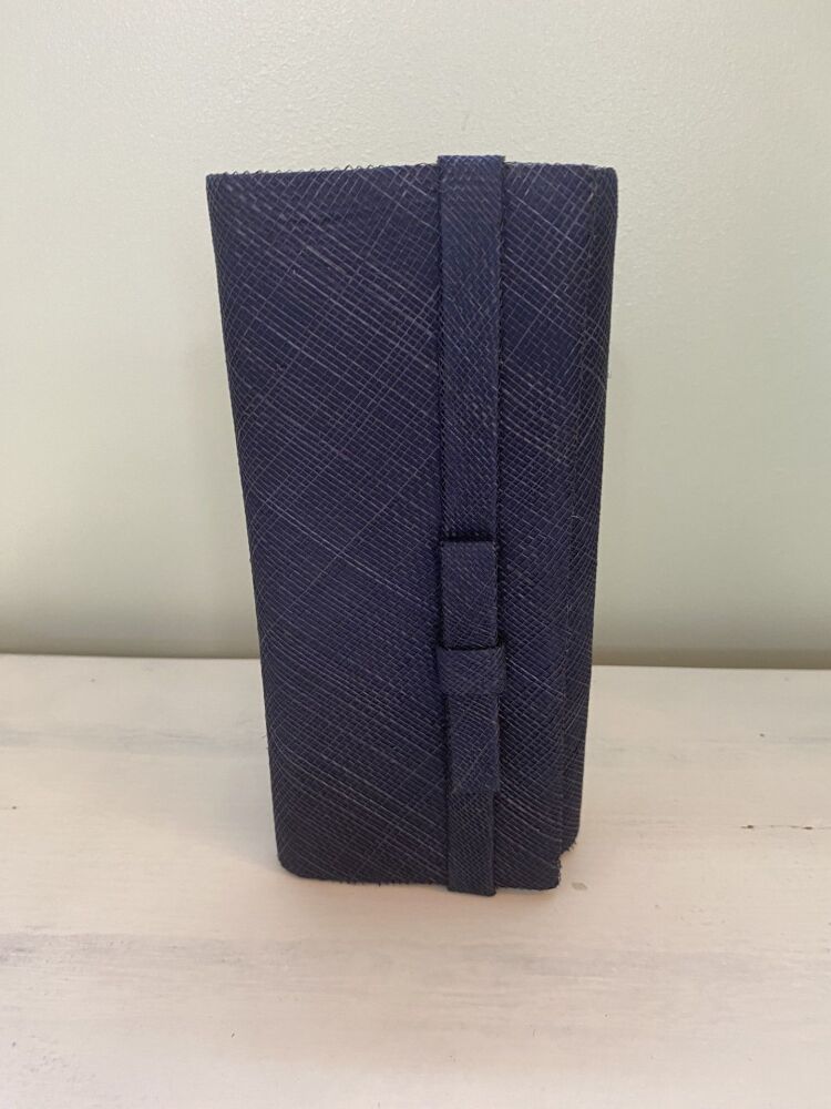 Black clutch bag