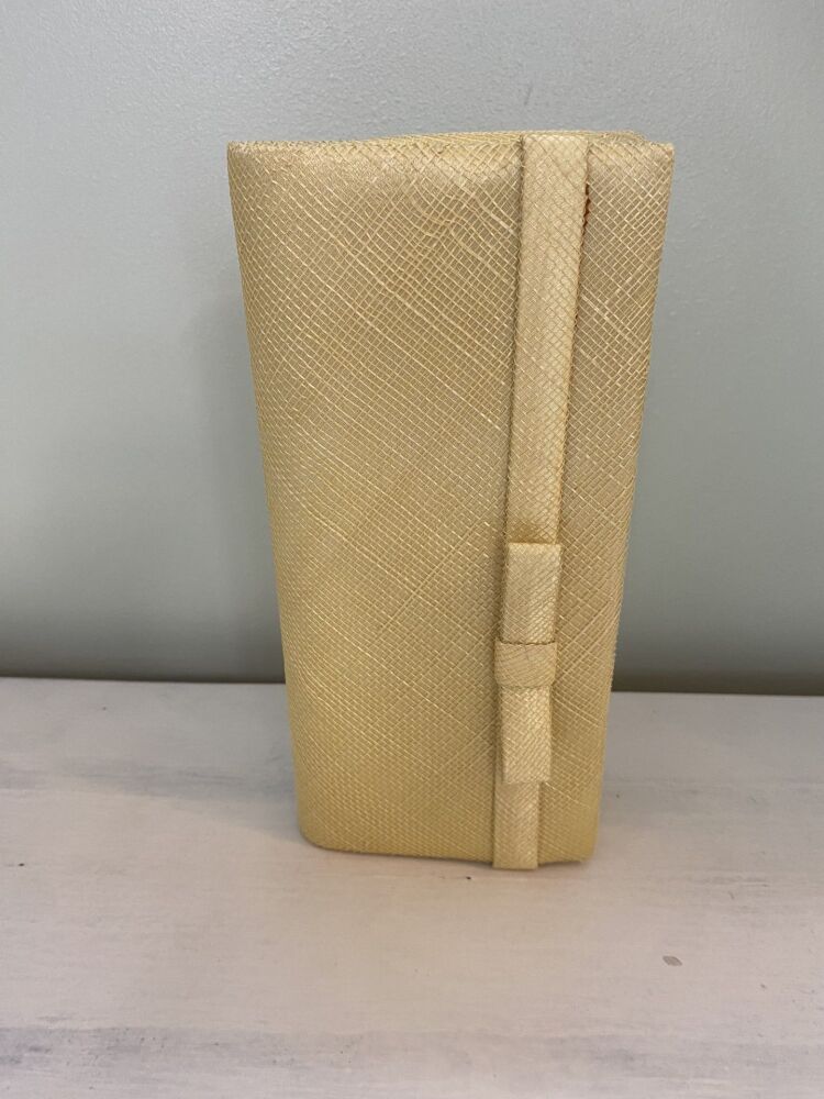 REDUCED - SALE Lemon clutch bag