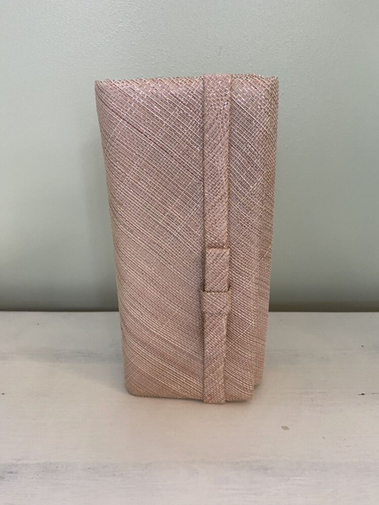 Rose Gold clutch bag