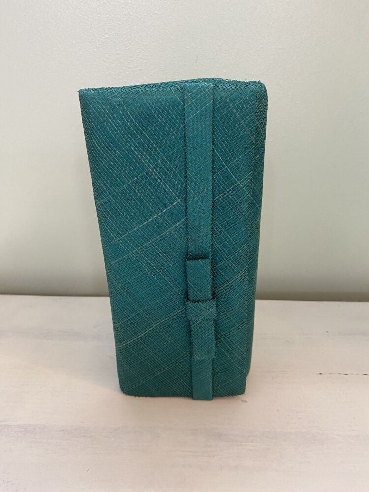 Emerald clutch bag