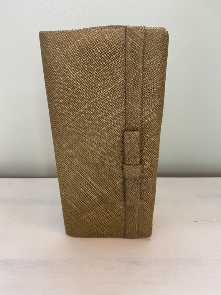 Antique Bronze clutch bag