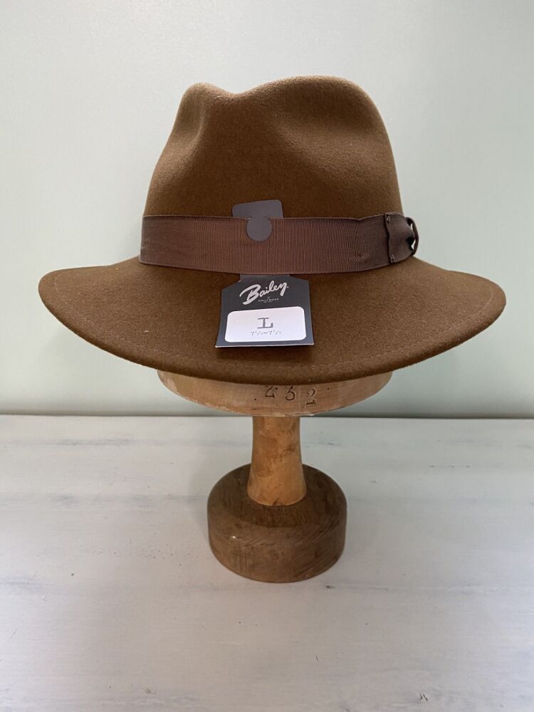 Bailey of Hollywood Tan CURTIS Fedora