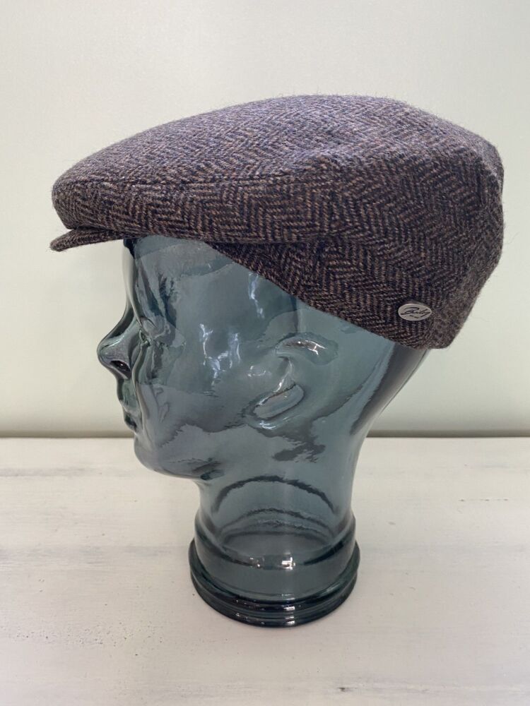 Bailey of Hollywood LORD Herringbone Flat Cap