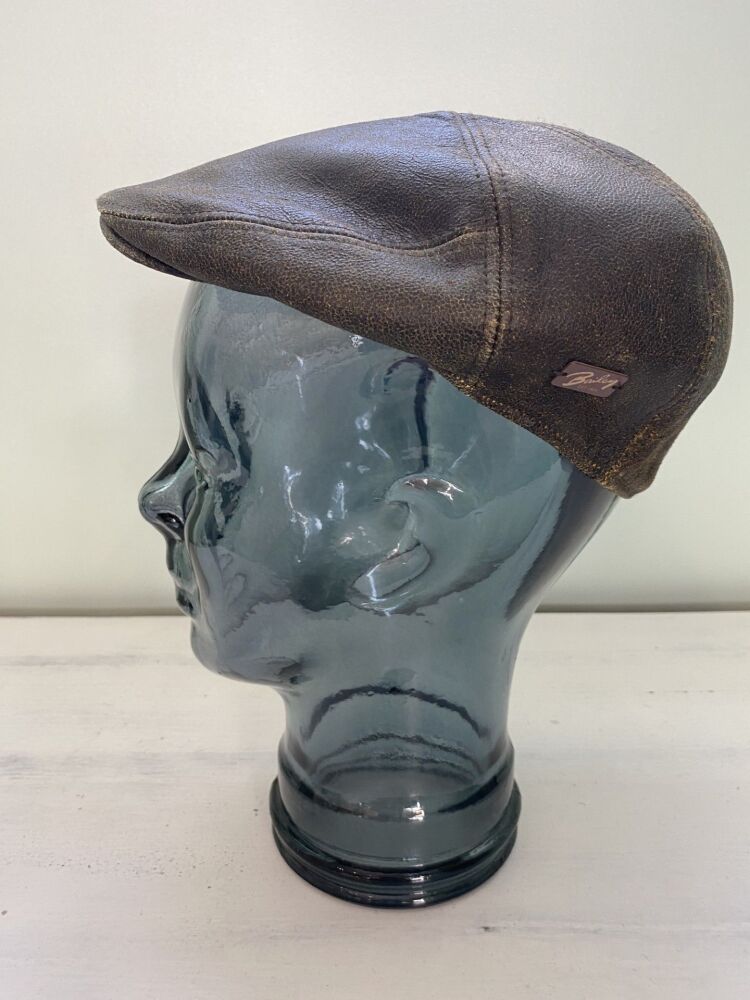 Bailey of Hollywood TAXTEN Leather Cap